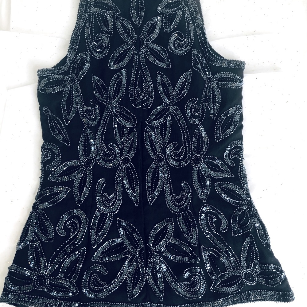 Stenay classy  sequin blouse size s